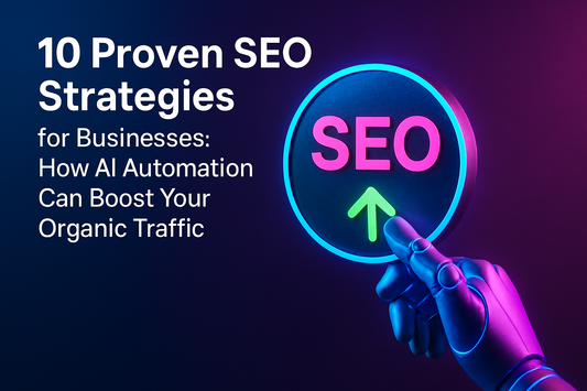 10 Proven SEO Strategies for Businesses: How AI Automation Can Boost Your Organic Traffic