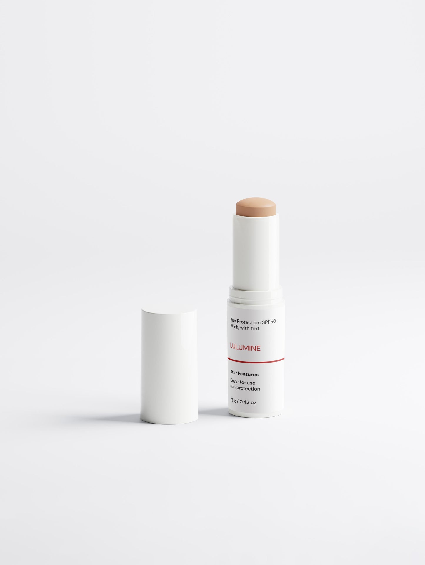 Lulumine Radiant Shield SPF 50, with tint, stick only