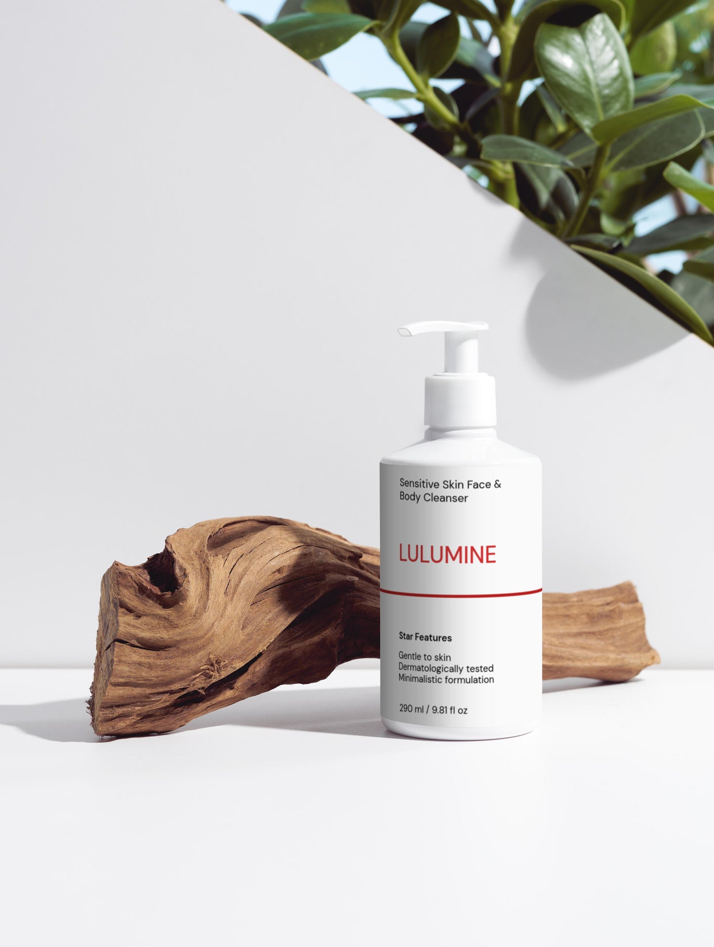 Lulumine Sensitive Face & Body Cleanser