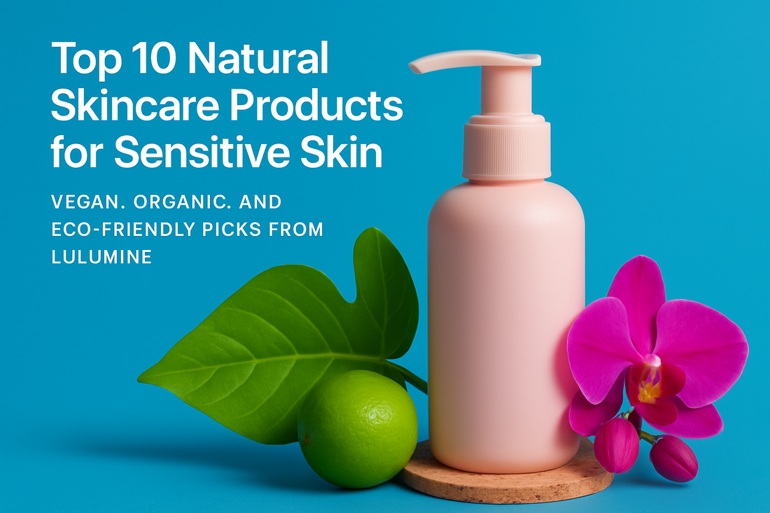 Top 10 Natural Skincare Products for Sensitive Skin: Vegan, Organic, and Eco-Friendly Picks from Lulumine
