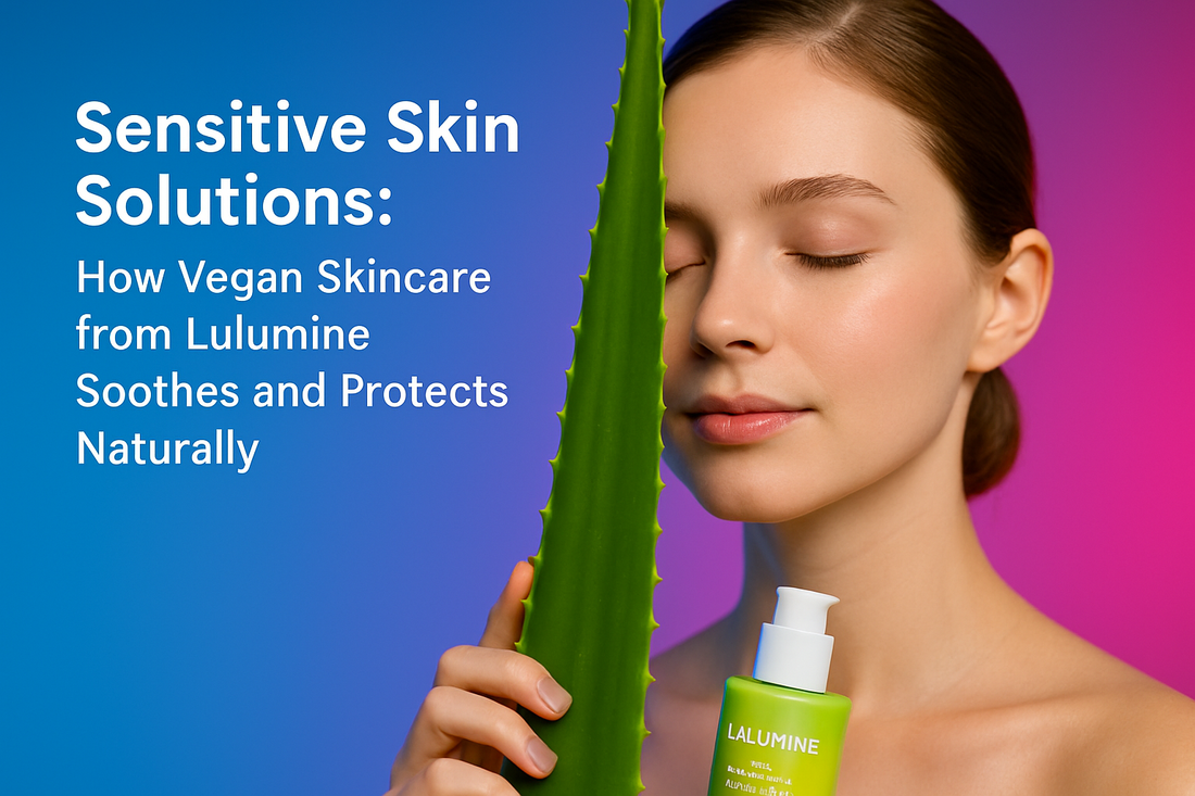 Sensitive Skin Solutions: How Vegan Skincare from Lulumine Soothes and Protects Naturally