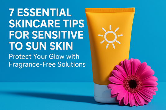 7 Essential Skincare Tips for Sensitive to Sun Skin: Protect Your Glow with Fragrance-Free Solutions