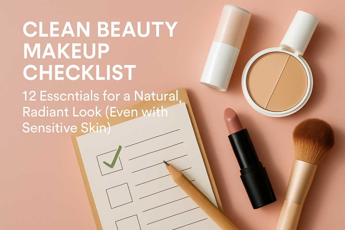 Clean Beauty Makeup Checklist: 12 Essentials for a Natural, Radiant Look (Even with Sensitive Skin)