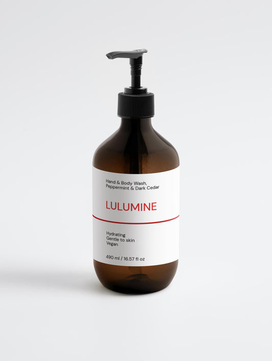 Lulumine Cedar Bloom – Peppermint & Dark Cedar Body Wash