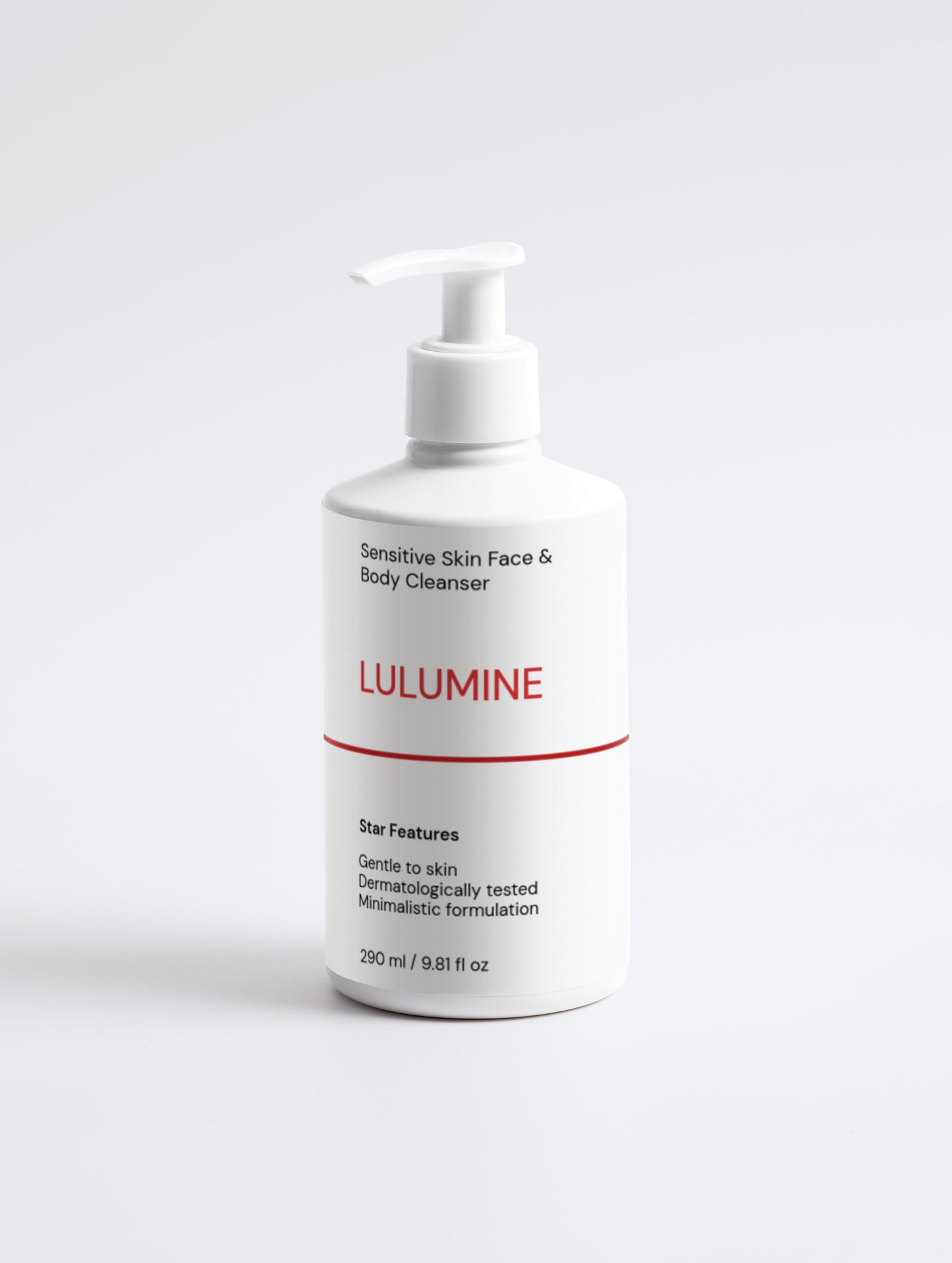 Lulumine Sensitive Face & Body Cleanser