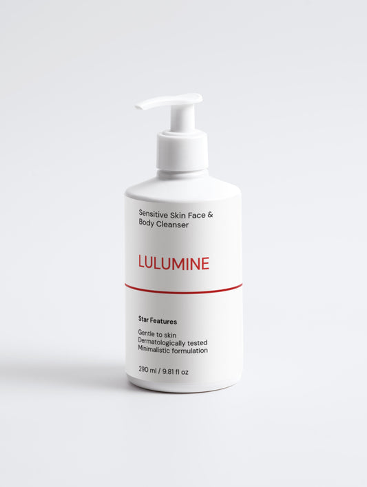 Lulumine Sensitive Face & Body Cleanser