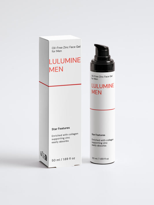 Lulumine Men – Oil-Free Zinc Face Gel