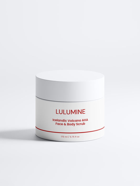 Lulumine Icelandic Volcano AHA Scrub