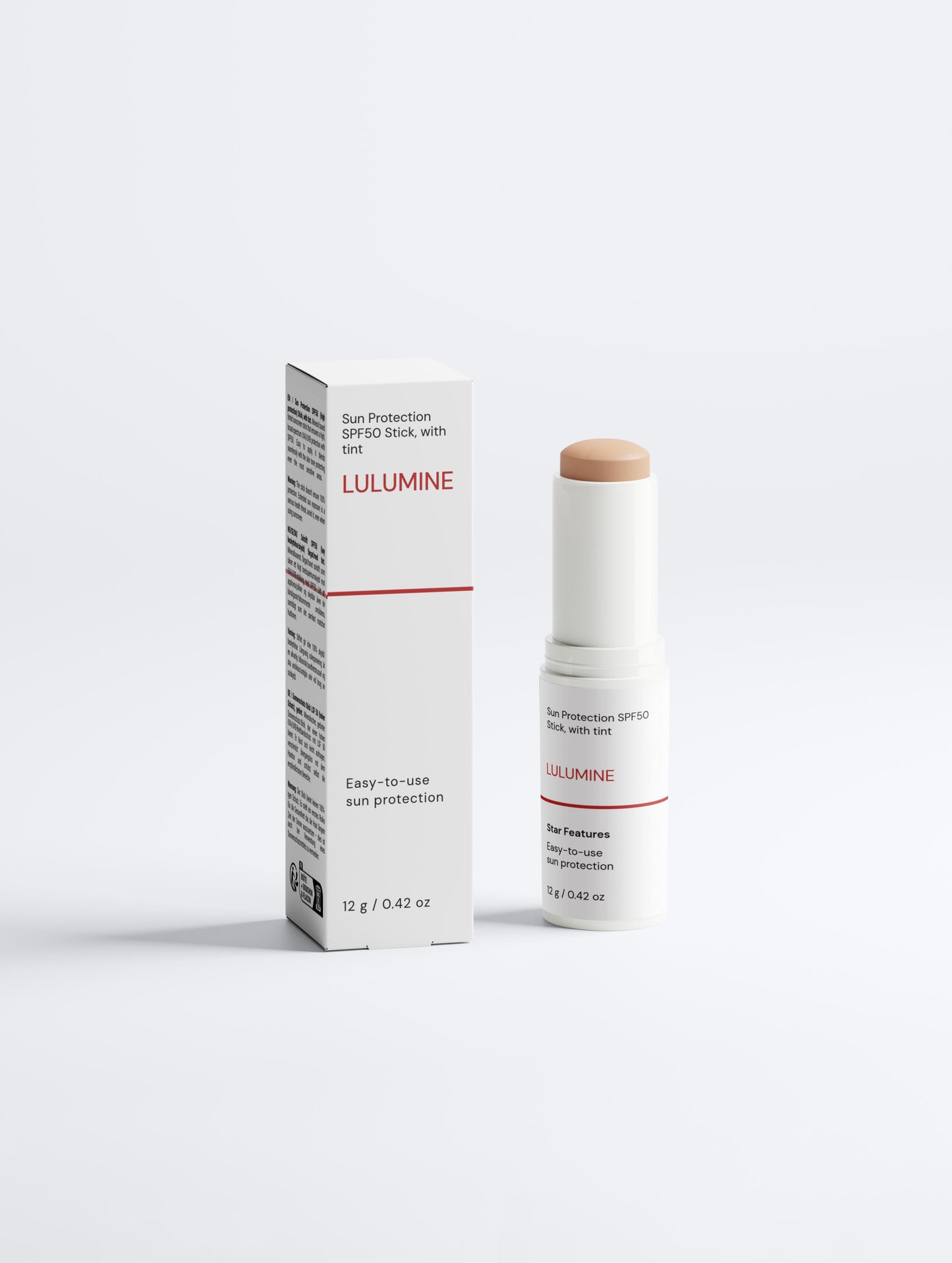 Lulumine Radiant Shield SPF 50, with tint
