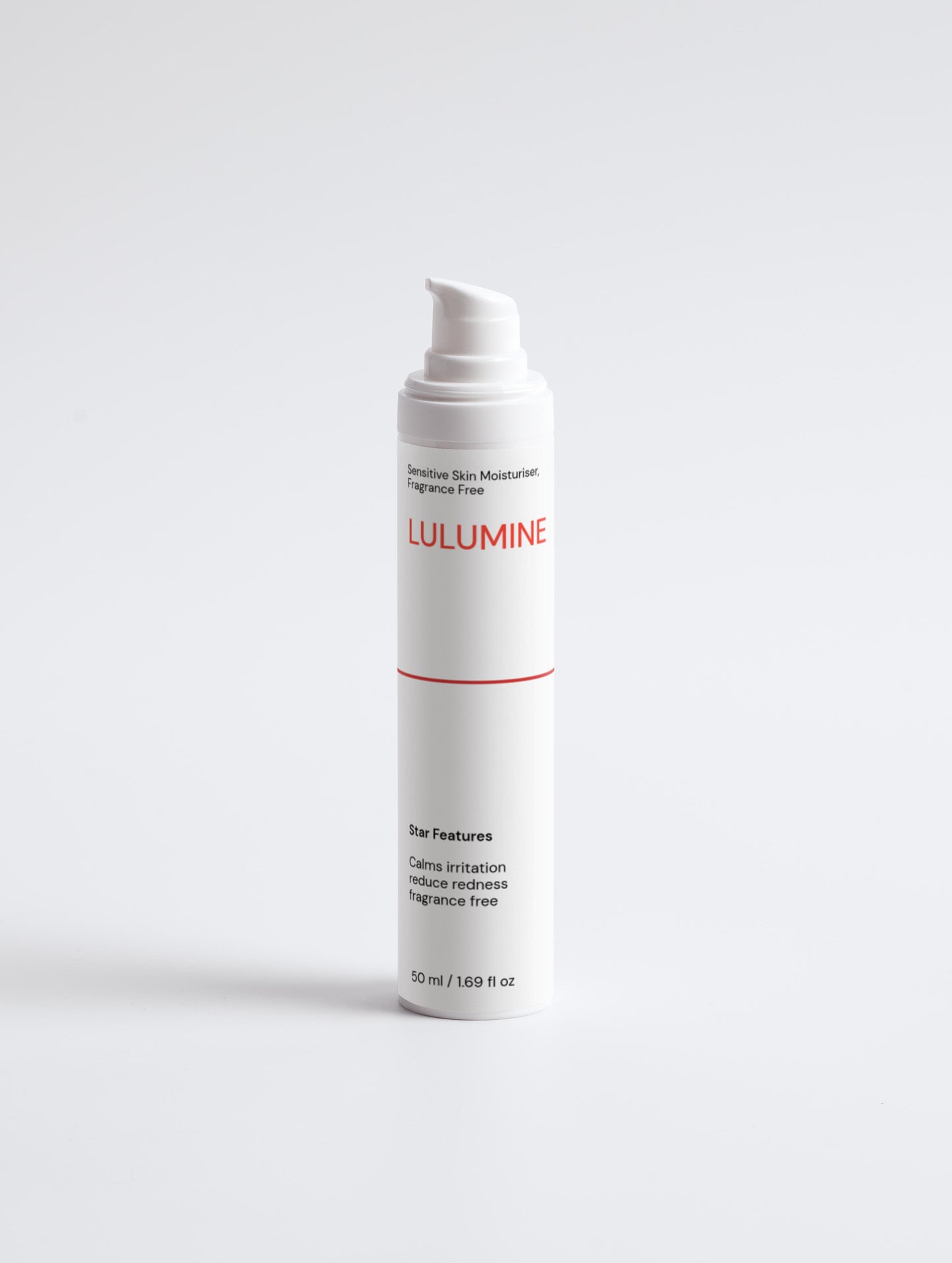 Lulumine Sensitive Skin Moisturiser, Fragrance Free